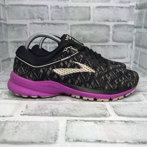 Brooks Launch 5 Running Shoes Black Purple